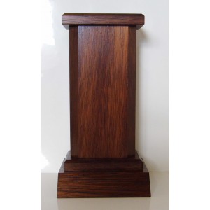 Dark Wooden Trophy