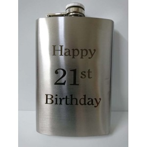 Stainless Steel 9oz Hip Flask