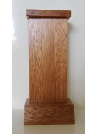Honey Coloured wooden Trophy
