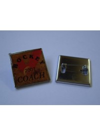 Silver 25mm Square Holder