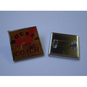 Silver 25mm Square Holder
