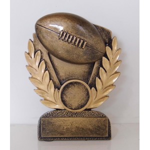 Rugby Ball Wreath Stand Resin